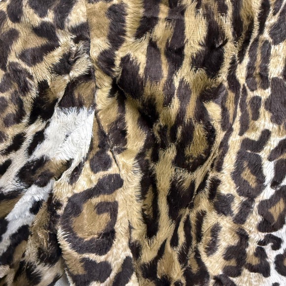 Doncaster Leopard Print Faux Fur Leather Trim Jacket - Picture 11 of 11